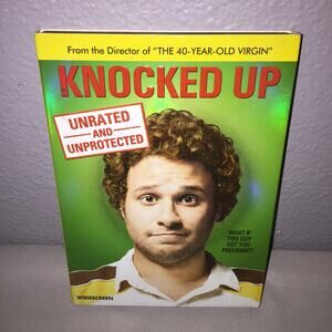 Dvd Used Knocked Up Unrated Slipcover Bonus Features Universal Seth Rogen Heigel